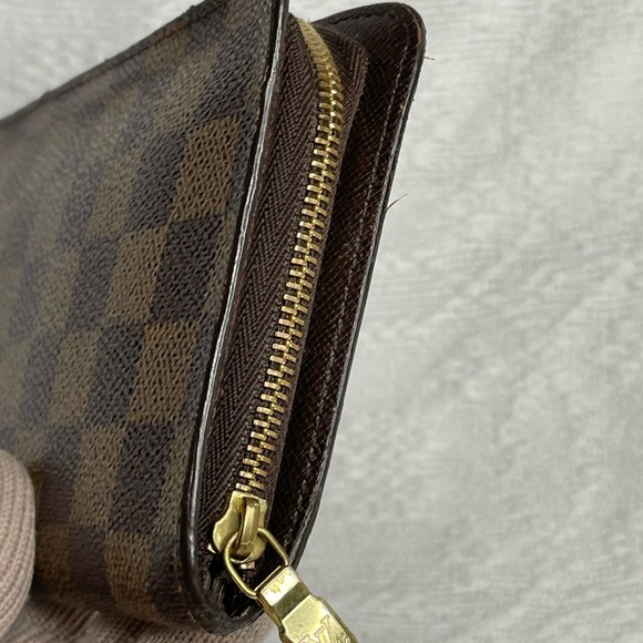 Louis Vuitton Damier Ebene zippy wallet vintage - Picture 4 of 17